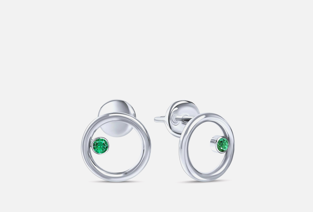 Изображение товара Серьги золотые Alexandra Gr Изумруд