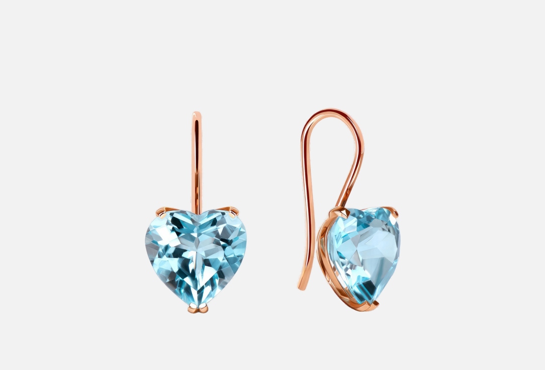 

Серьги золотые ALEXANDRA GR, Топаз 2 шт