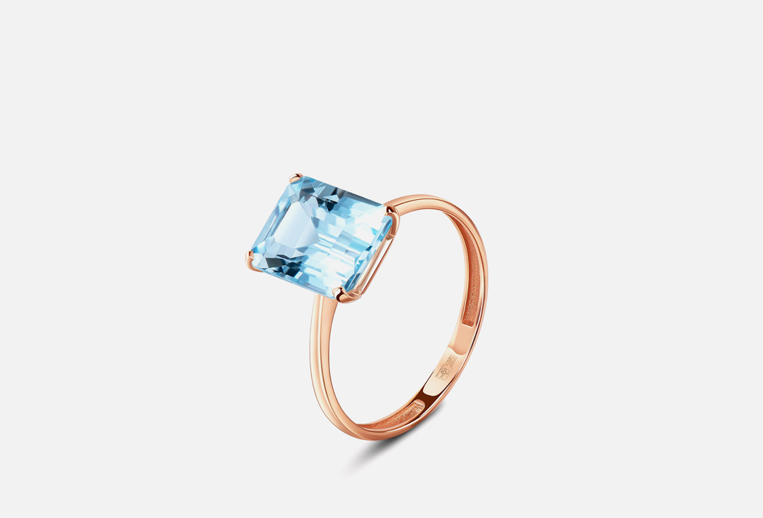 Изображение товара Кольцо из красного золота с топазом Sky роскошное украшение для женщин