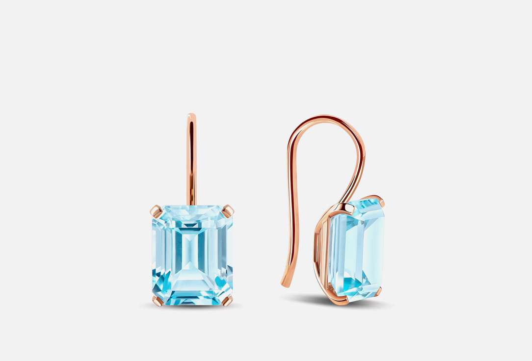 

Серьги золотые ALEXANDRA GR, Топаз 2 шт