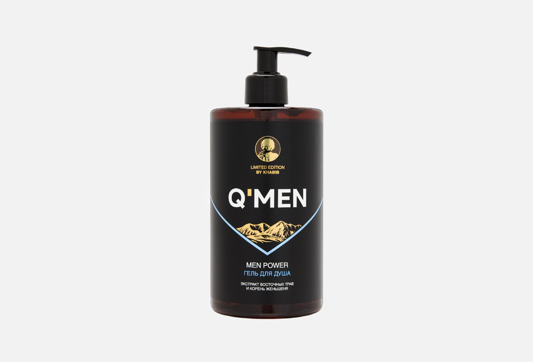 Изображение товара гель для душа Qmen MEN power