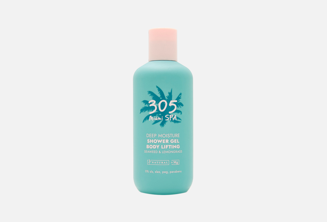 Изображение товара Увлажняющий гель для душа 305 Miami Spa DEEP MOISTURE натуральное масло лемонграсса 250 мл