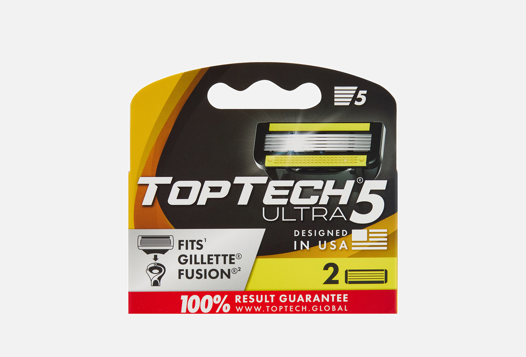 Изображение товара Сменные кассеты TOPTECH Ultra 5 для Gillette Mach3, 4 шт