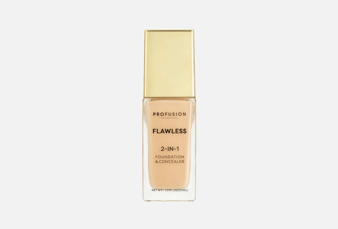 2-in-1 foundation  & concealer 30 мл