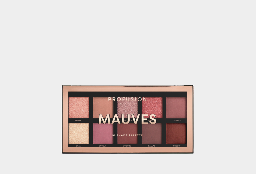 Изображение товара Палетка для глаз Profusion Mauves eyeshadow palette