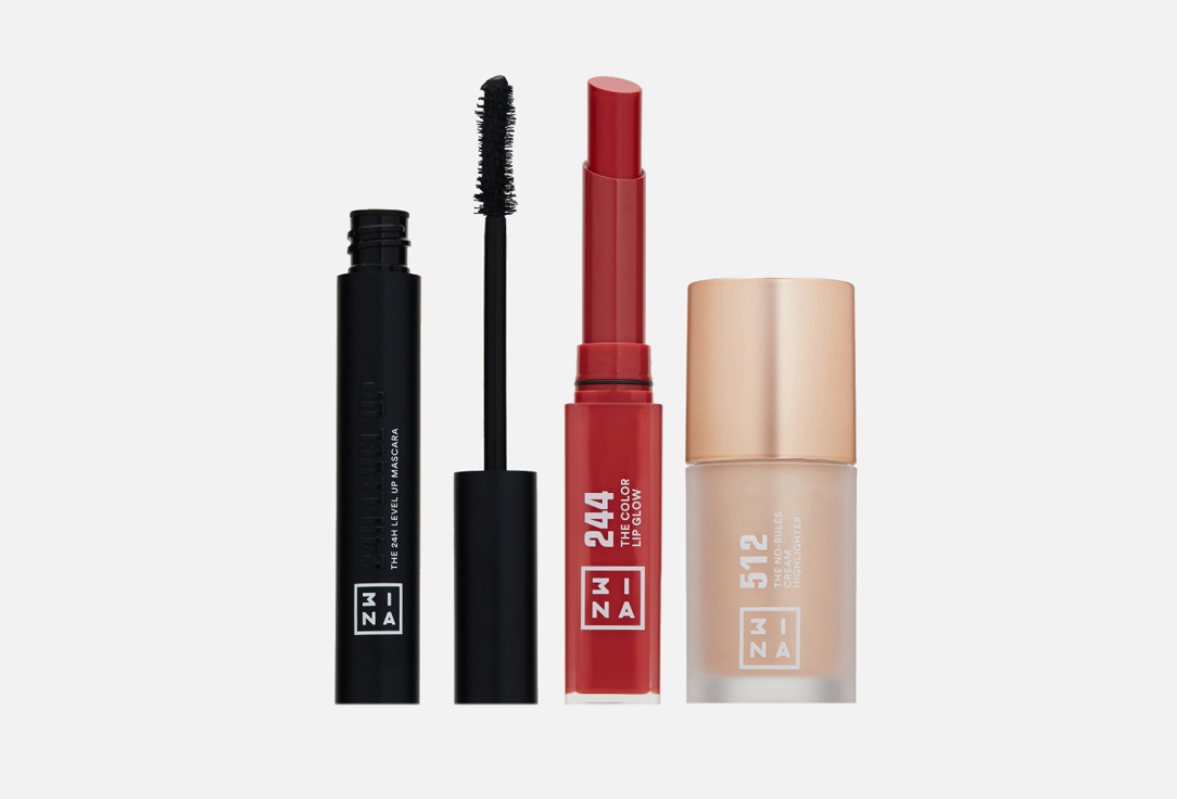 Изображение товара Подарочный набор для макияжа 3INA the glow one KIT