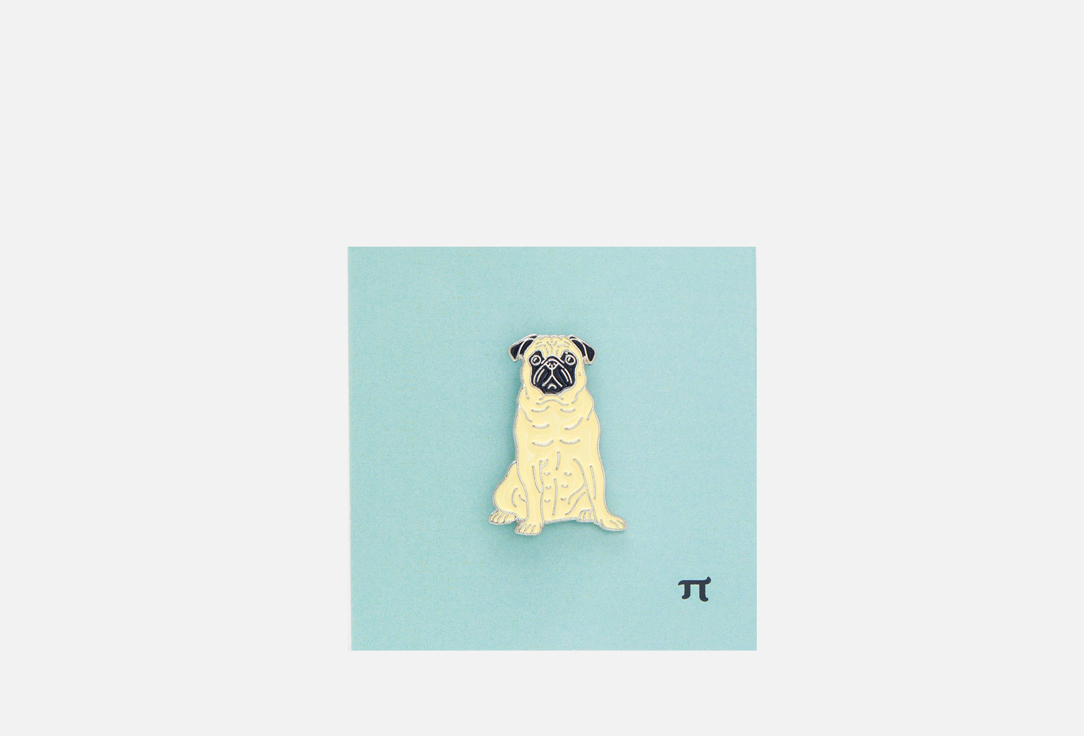 

Значок эмалированный ПОДПИСНЫЕ ИЗДЕЛИЯ, Мопс 1 шт