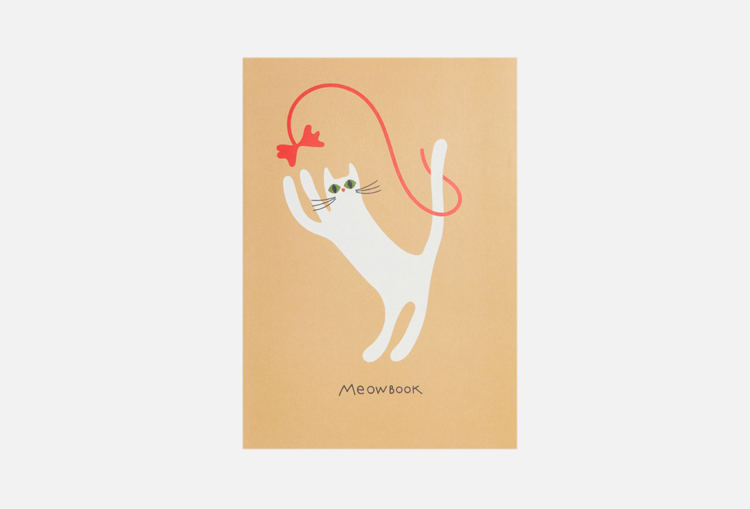 

Блокнот ПОДПИСНЫЕ ИЗДЕЛИЯ, Мяубук песочный 1 шт