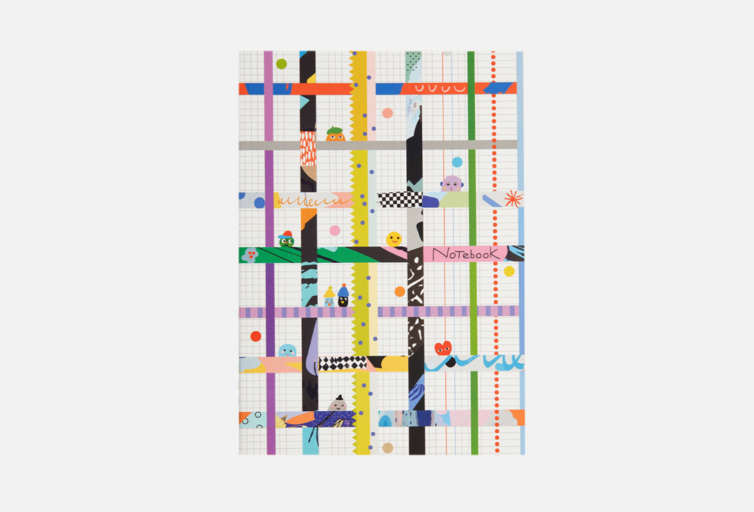 Изображение товара Тетрадь Подписные изделия Абстракция чудики A5 картон 200 гр. 48 страниц