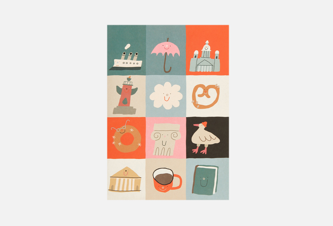 Изображение товара Тетрадь Подписные изделия Петербург шашечка A5 48 страниц