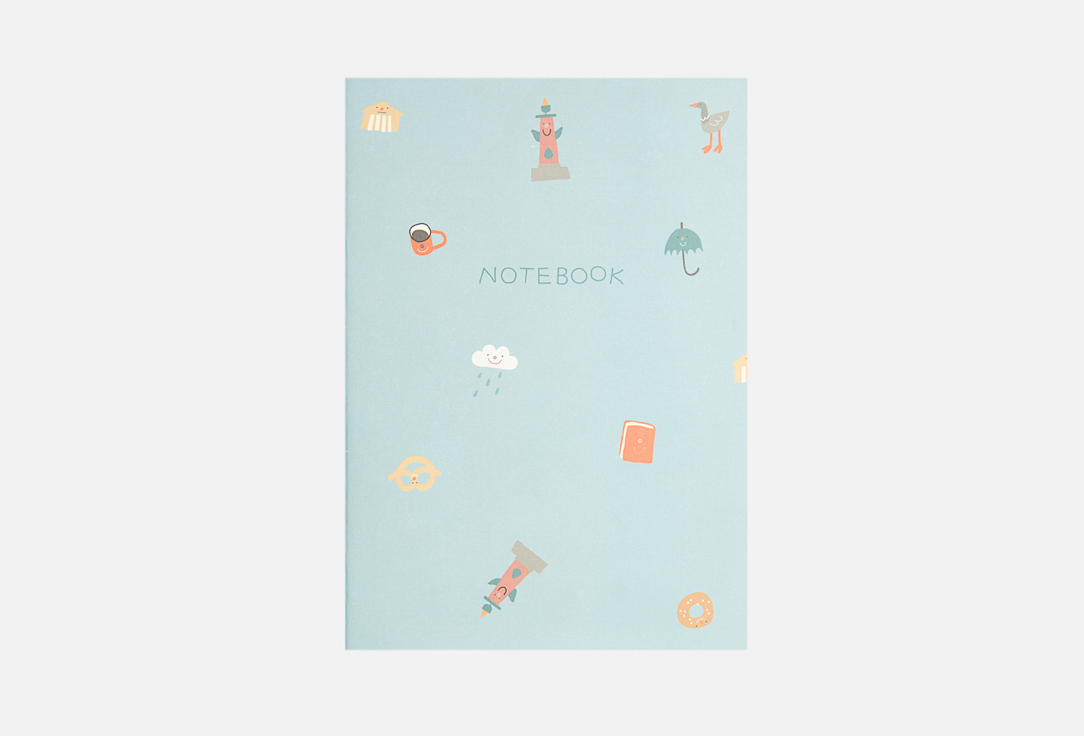 Изображение товара Тетрадь Петербургский паттерн односторонний картон 200 г A5 48 страниц