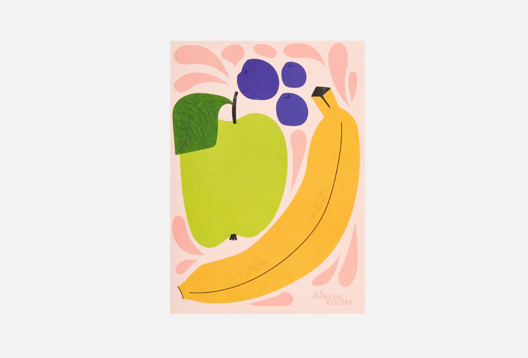 Изображение товара Тетрадь Подписные изделия Фрукты 48 страниц A5 картон 200 гр