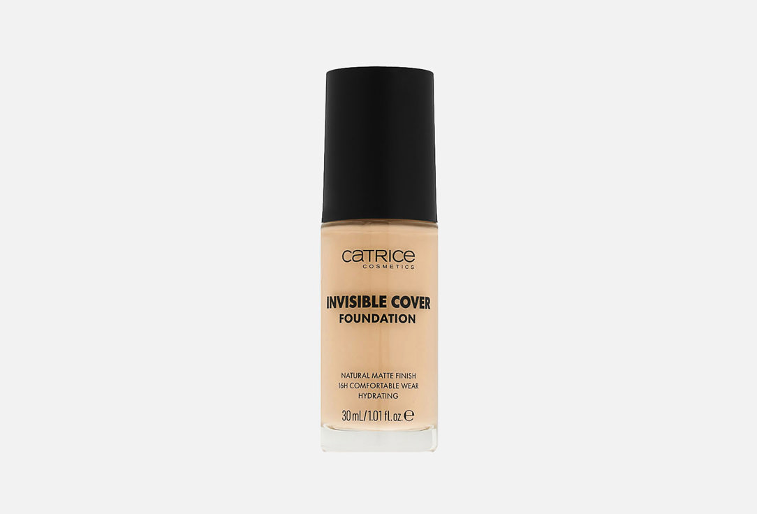 Тональная основа для лица CATRICE Invisible cover 30 мл