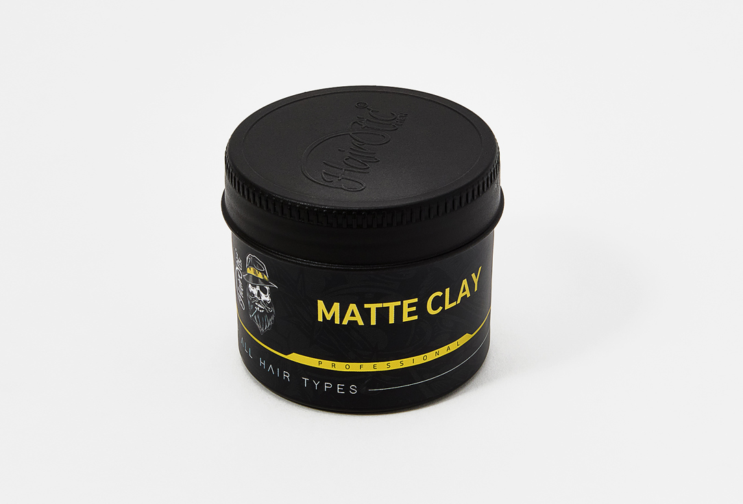 Hairoticmen Матовая глина для укладки волос  CLAY MATTE 