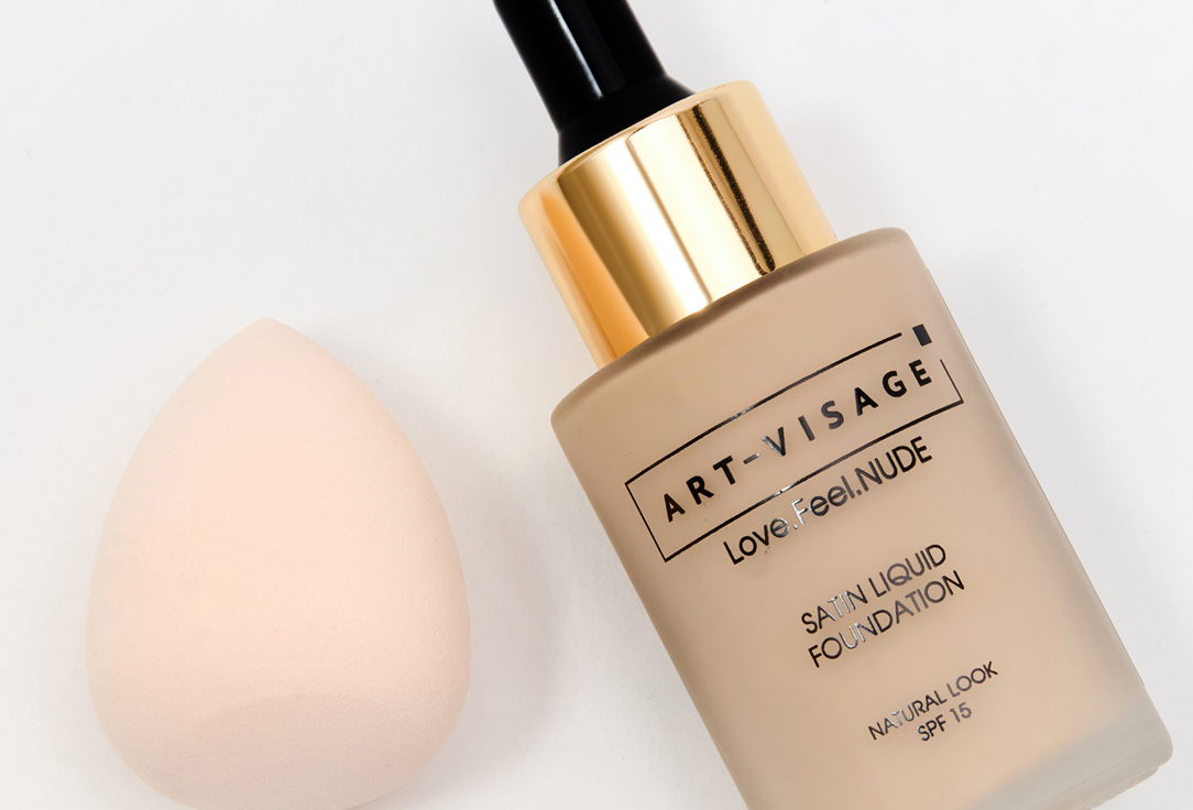 ART-VISAGE Тональный крем для лица SPF 15 Love.Feel.Nude