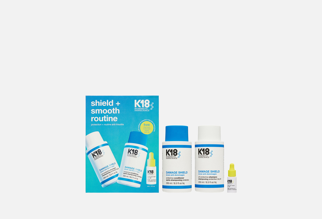 

Набор для волос K18, Защита от всех повреждений 3 шт