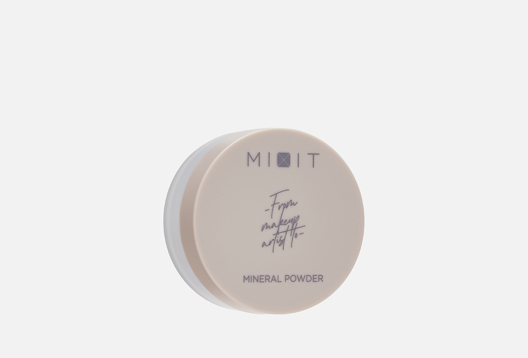 Изображение товара Фиксирующая минеральная пудра для лица MIXIT Mineral powder