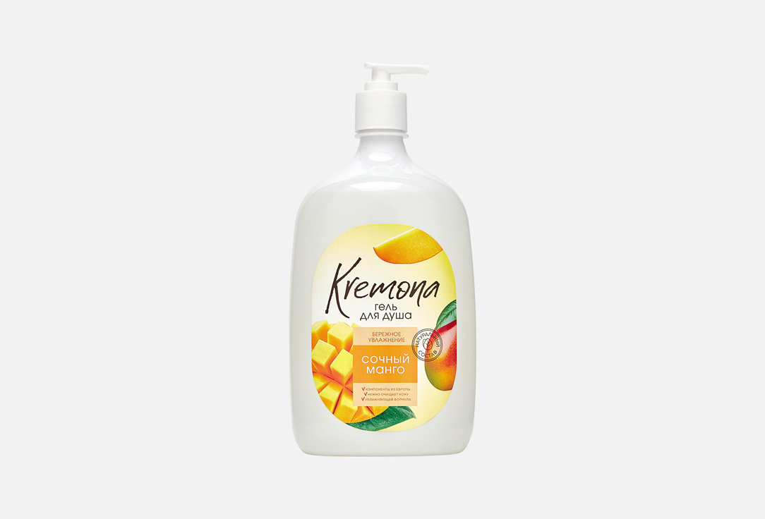 

Гель для душа KREMONA, Juicy mango 1 л