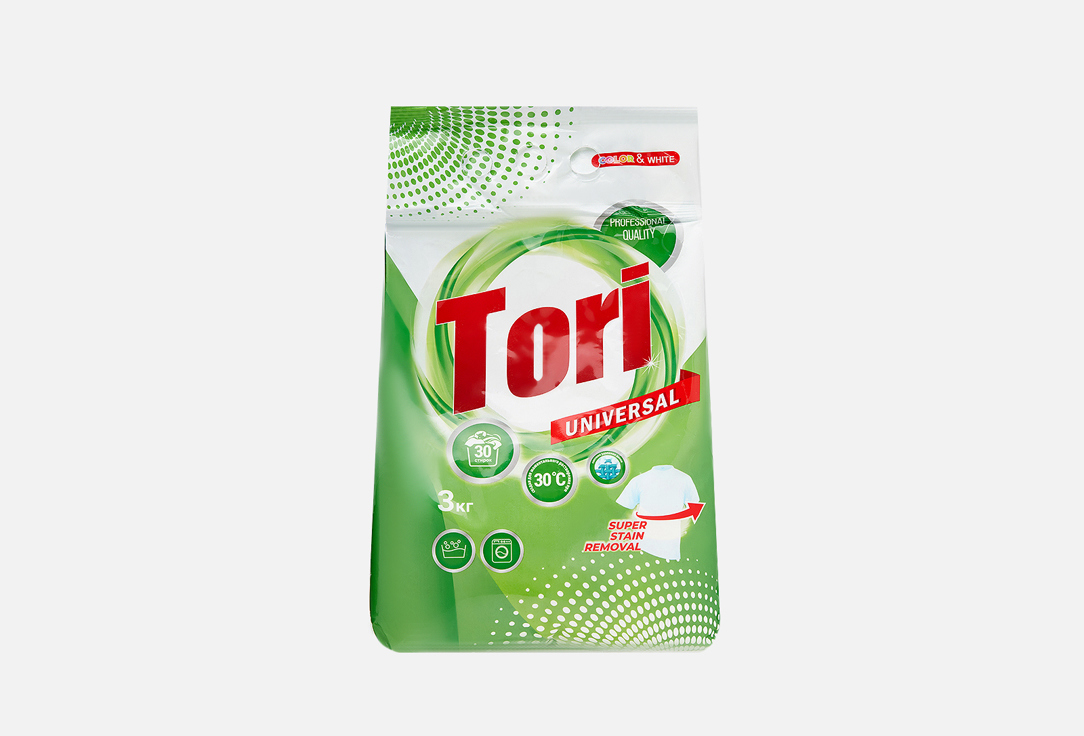 

Средство для стирки TORI, Universal 3 кг