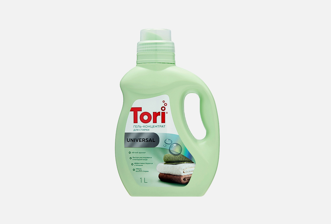 

Гель для стирки TORI, Universal 1 л