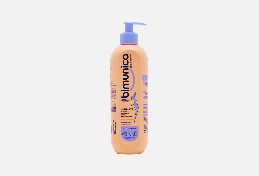 

Гель для интимной гигиены BIMUNICA, Moisturizing 500 мл