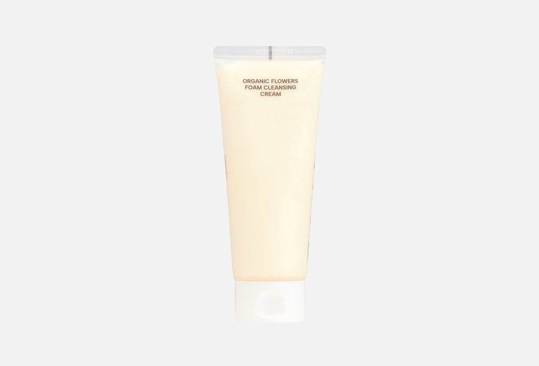 Пенящийся крем для умывания WHAMISA Organic Flowers Foam Cleansing Cream 150 мл
