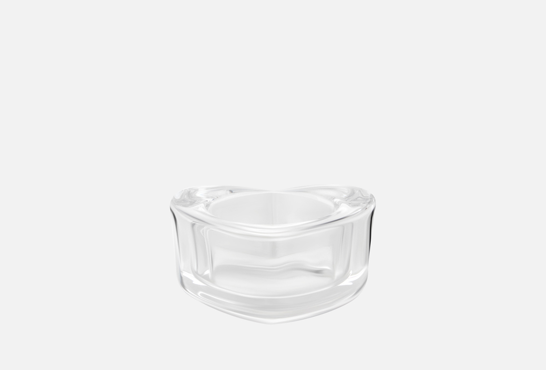 Изображение товара Подсвечник TANGSON стеклянный прозрачный Сердце 7,3*7*3