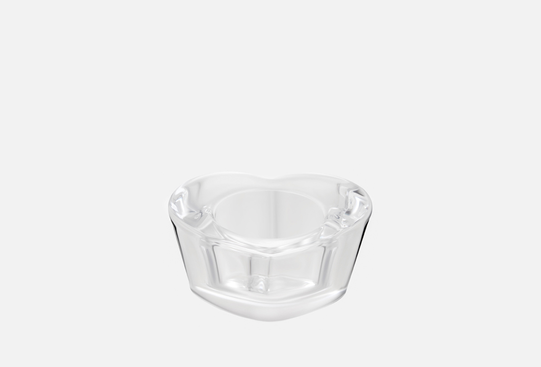 Изображение товара Подсвечник TANGSON стеклянный прозрачный Сердце 8,5*8*4,2