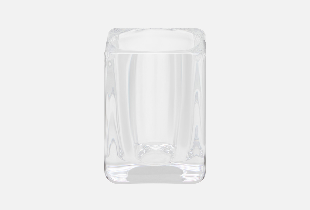 Изображение товара Стеклянный прямоугольный подсвечник TANGSON 5,4x5,4x8 см прозрачный