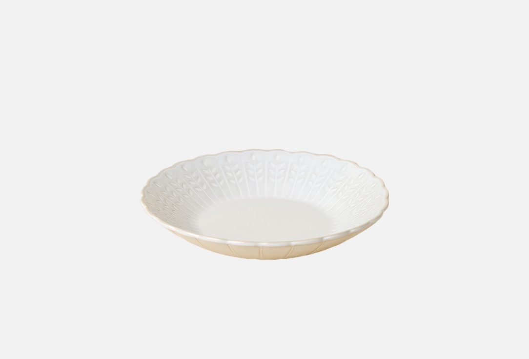 Тарелка DIVNAYA IVA Колоски, 22.5X22.5X4 1 шт