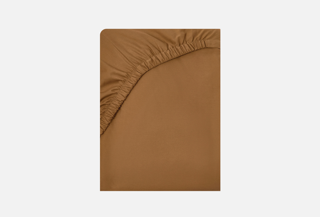 

Простынь на резинке DIVNAYA IVA, Коричневый, Браш, 200*200 1 шт