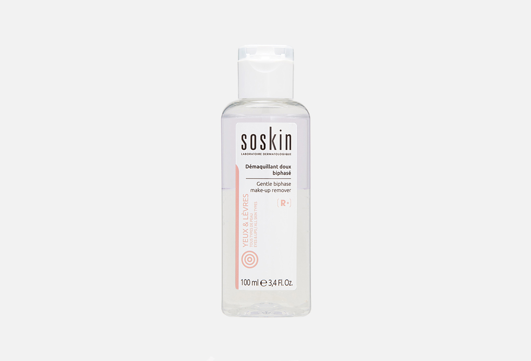 Изображение товара Лосьон для снятия макияжа Soskin Gentle Make-Up Remover eye & lip