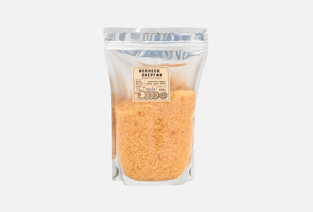 

Соль для ванн ВСПЛЕСК ЭНЕРГИИ, El`Tropiko 450 г