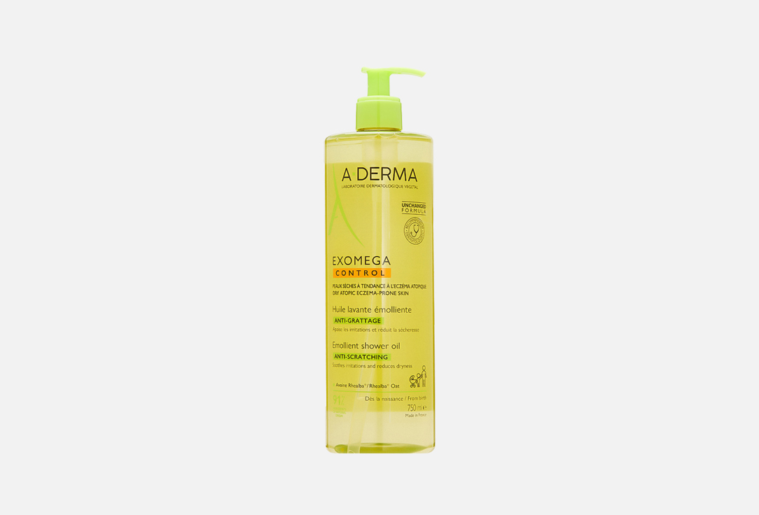 Изображение товара Смягчающее масло для душа A-Derma Exomega control