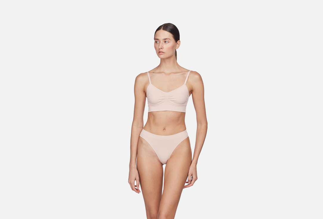 Изображение товара Стринги с низкой посадкой Belle YOU Base пудрово-розовый