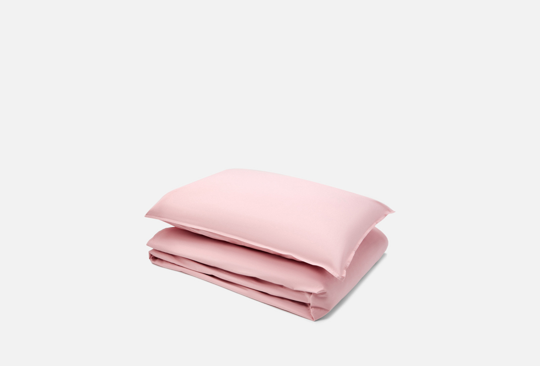 Изображение товара Комплект постельного белья SONNO Okinawa евро Лососевый качественный текстиль