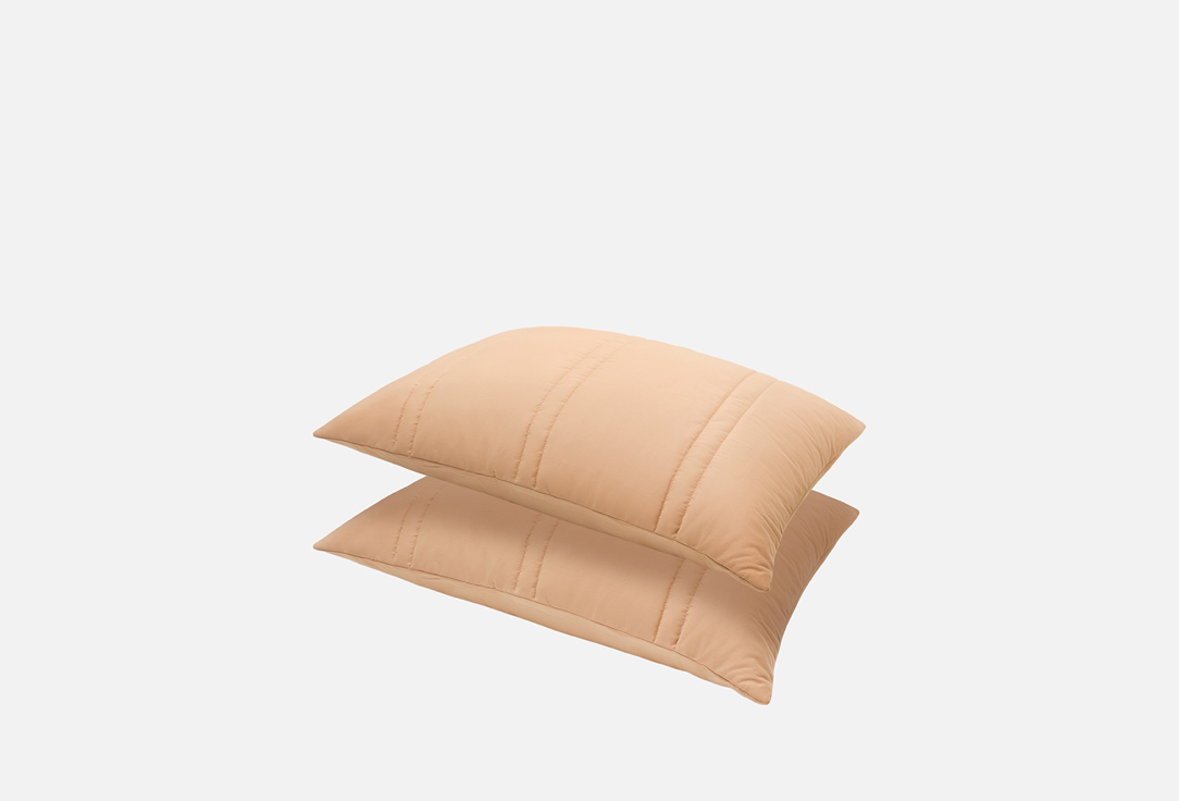 Изображение товара Декоративные наволочки SONNO VENETA 50x70 см терракотовые сатин брашированные