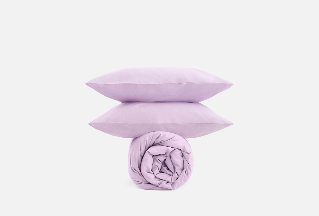 Изображение товара Комплект постельного белья MORФEUS Pale Lupine двуспальный стильный комфорт