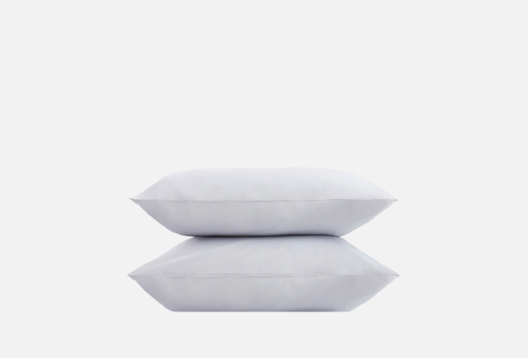 

Комплект наволочек MORФEUS, Серый, Soft Gray, 70x70 2 шт