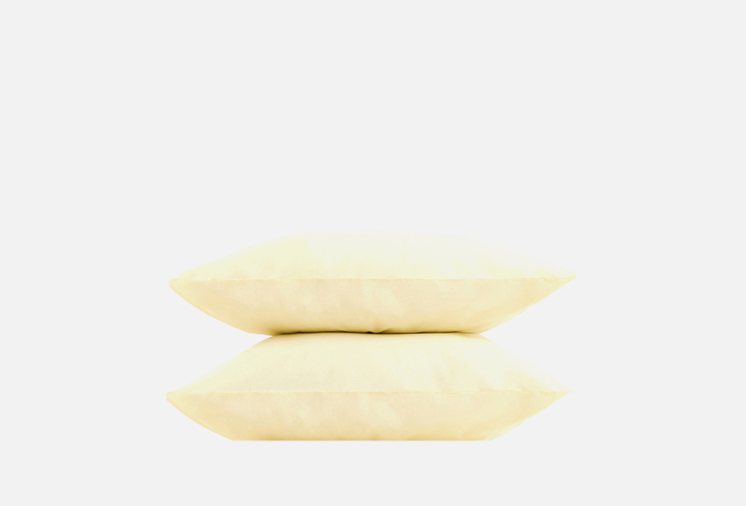 

Комплект наволочек MORФEUS, Желтый, Yellow Butter, 50x70 2 шт