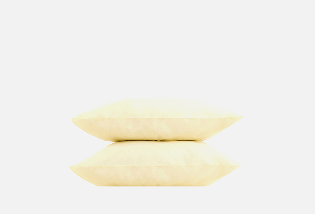 

Комплект наволочек MORФEUS, Желтый, Yellow Butter, 70x70 2 шт
