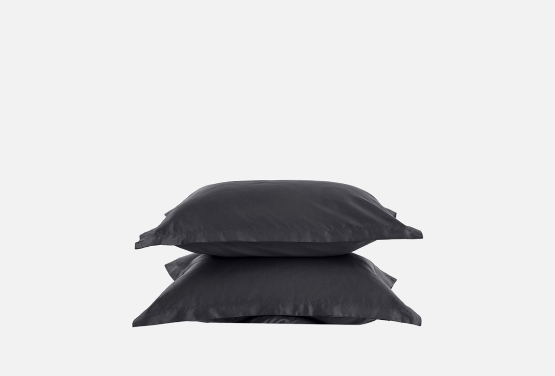 

Комплект наволочек MORФEUS, Черный, Charcoal Night, 50x70 2 шт