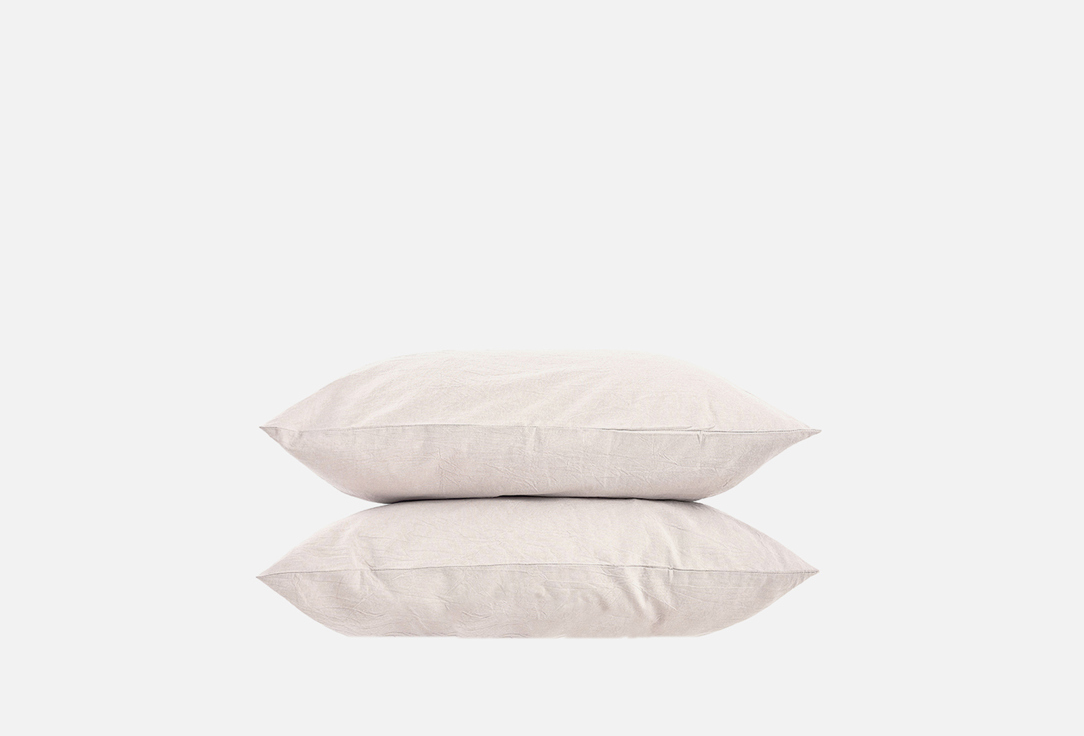 

Комплект наволочек MORФEUS, Бежевый, Melange Calm, 50x70 2 шт