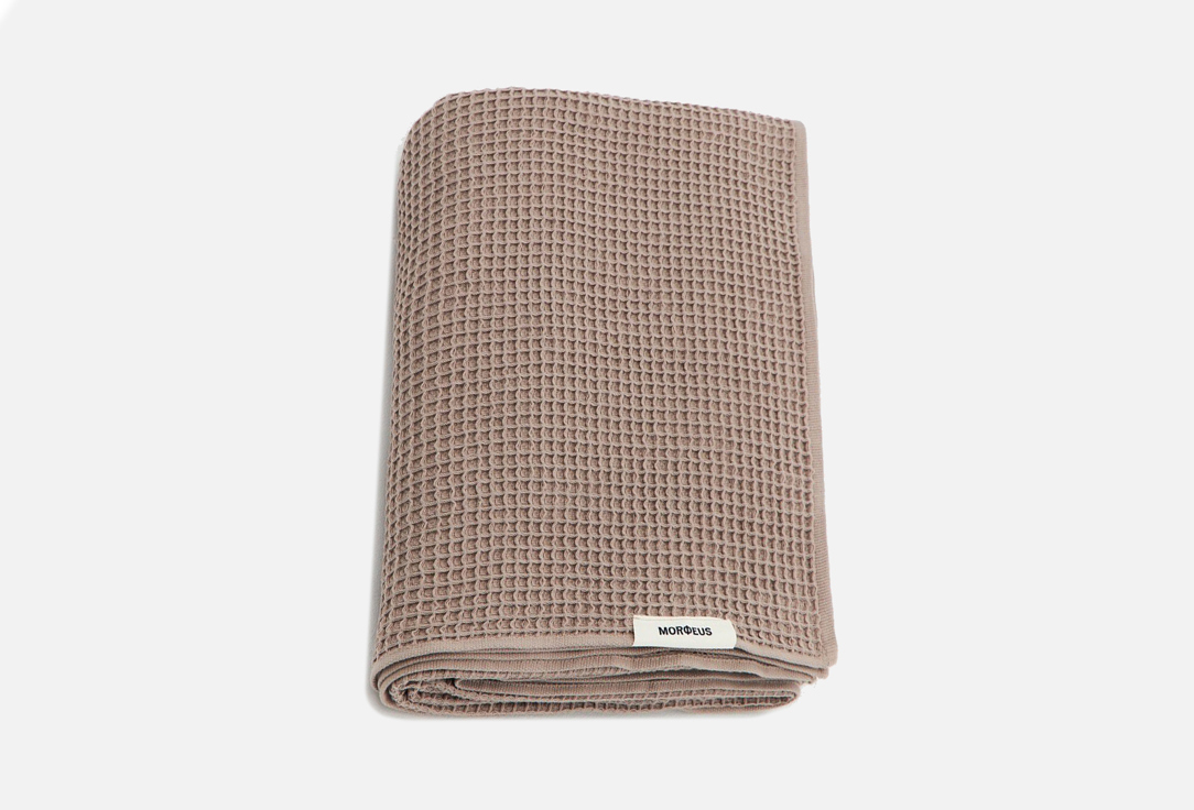 

Плед MORФEUS, Коричневый, Plaid Beige Waffle, 185x200 1 шт
