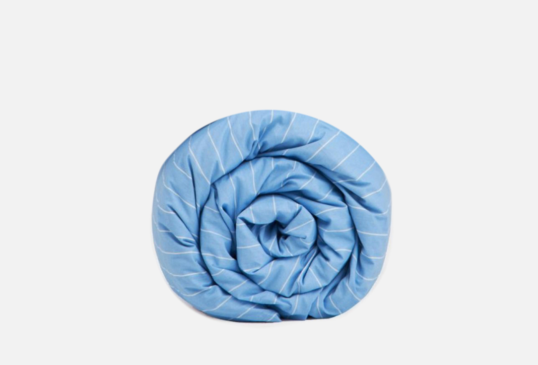 

Пододеяльник MORФEUS, Голубой, Blue Stripes, 220x200 1 шт