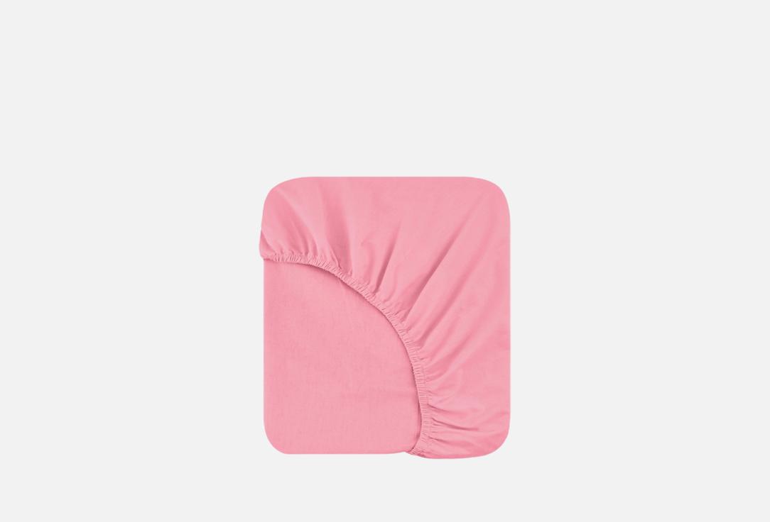 Простыня на резинке MORФEUS Candy Pink, 200x200  1 шт