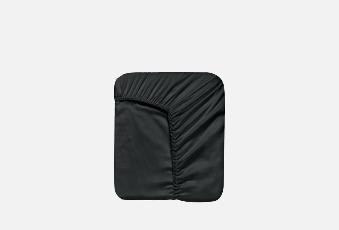 Изображение товара Простыня на резинке MORФEUS Charcoal Night, 160x200