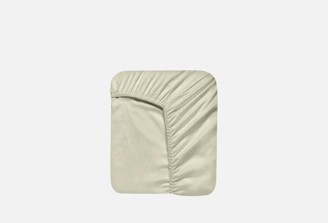 

Простыня на резинке MORФEUS, Бежевый, Driftwood Beige, 160x200 1 шт