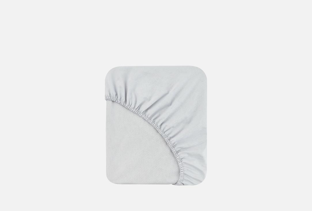 

Простыня на резинке MORФEUS, Серый, Soft Gray, 180x200 1 шт