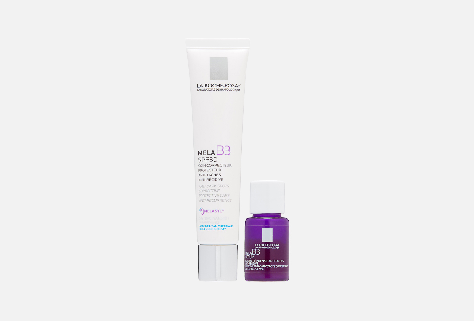 La Roche-Posay Набор для лица против пигментации Mela B3 care 2 шт ...